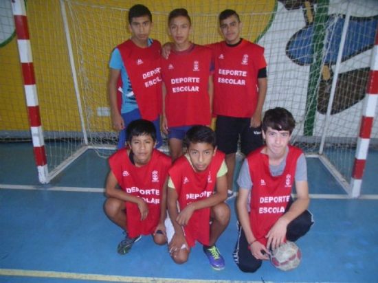 Fase Local Deportes de Equipo - Fútbol Sala Cadete - 2014 - 2015  - 2